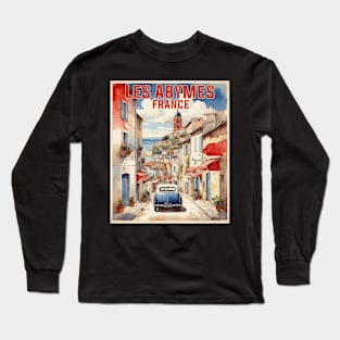 Les Abymes France Vintage Travel Poster Tourism Long Sleeve T-Shirt